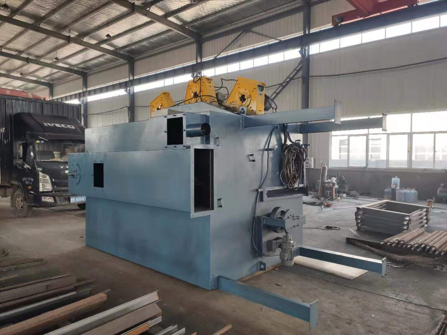 Q3710雙吊鉤式拋丸機(jī)